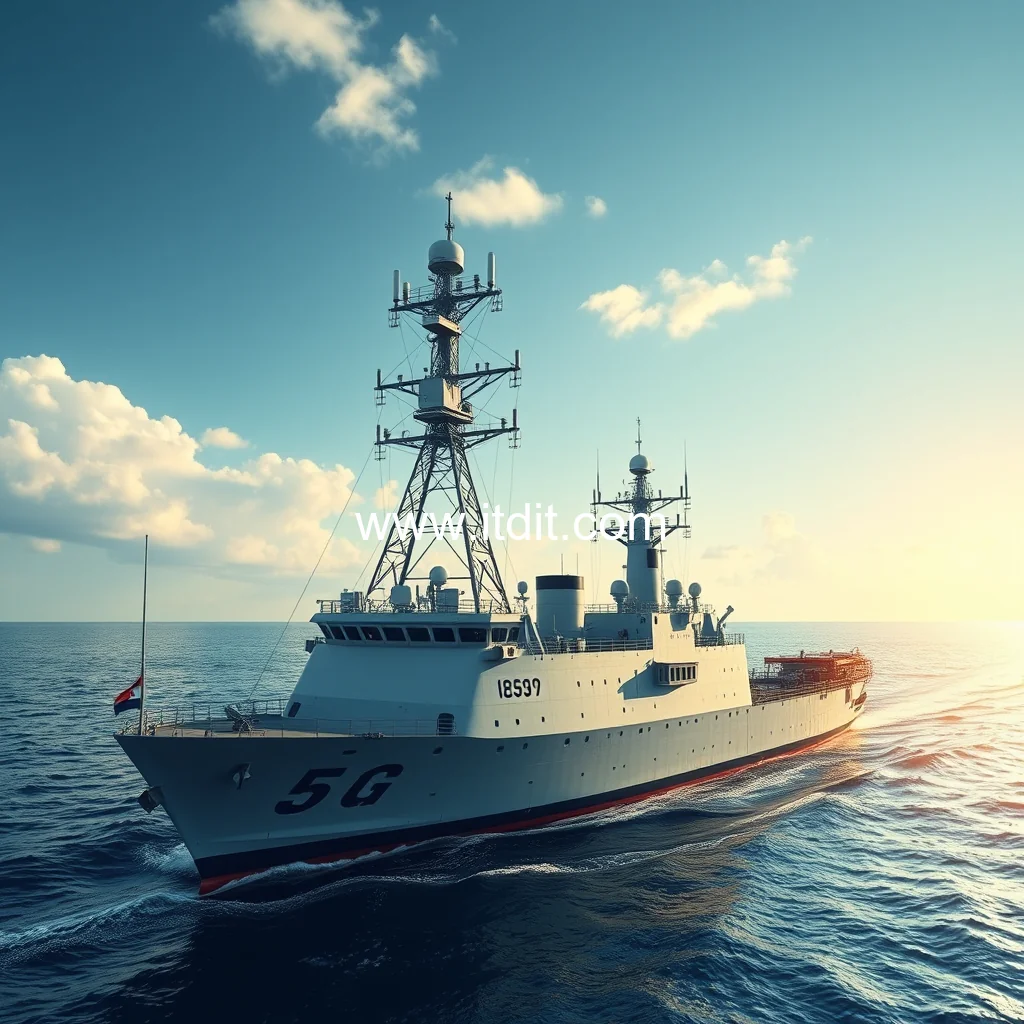 You are currently viewing Private 5G network sets sail with Republic of Korea Navy