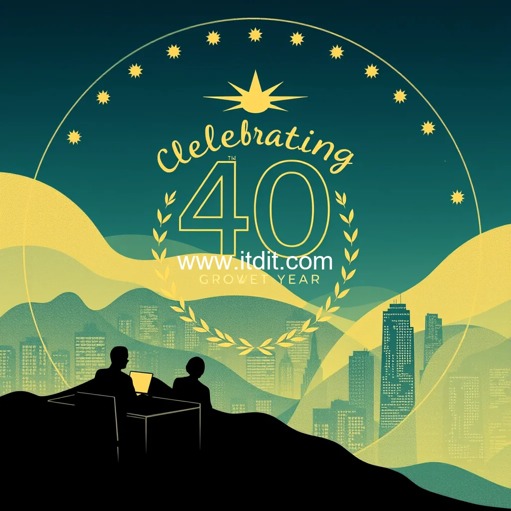 Read more about the article Celebrating 40 years of pioneering it excellence and unwavering customer