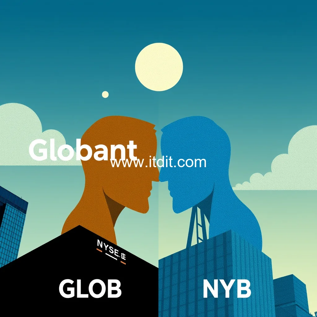 You are currently viewing Globant  NYSE : GLOB  and Global Blue Group  NYSE : GB  Head to Head Contrast
