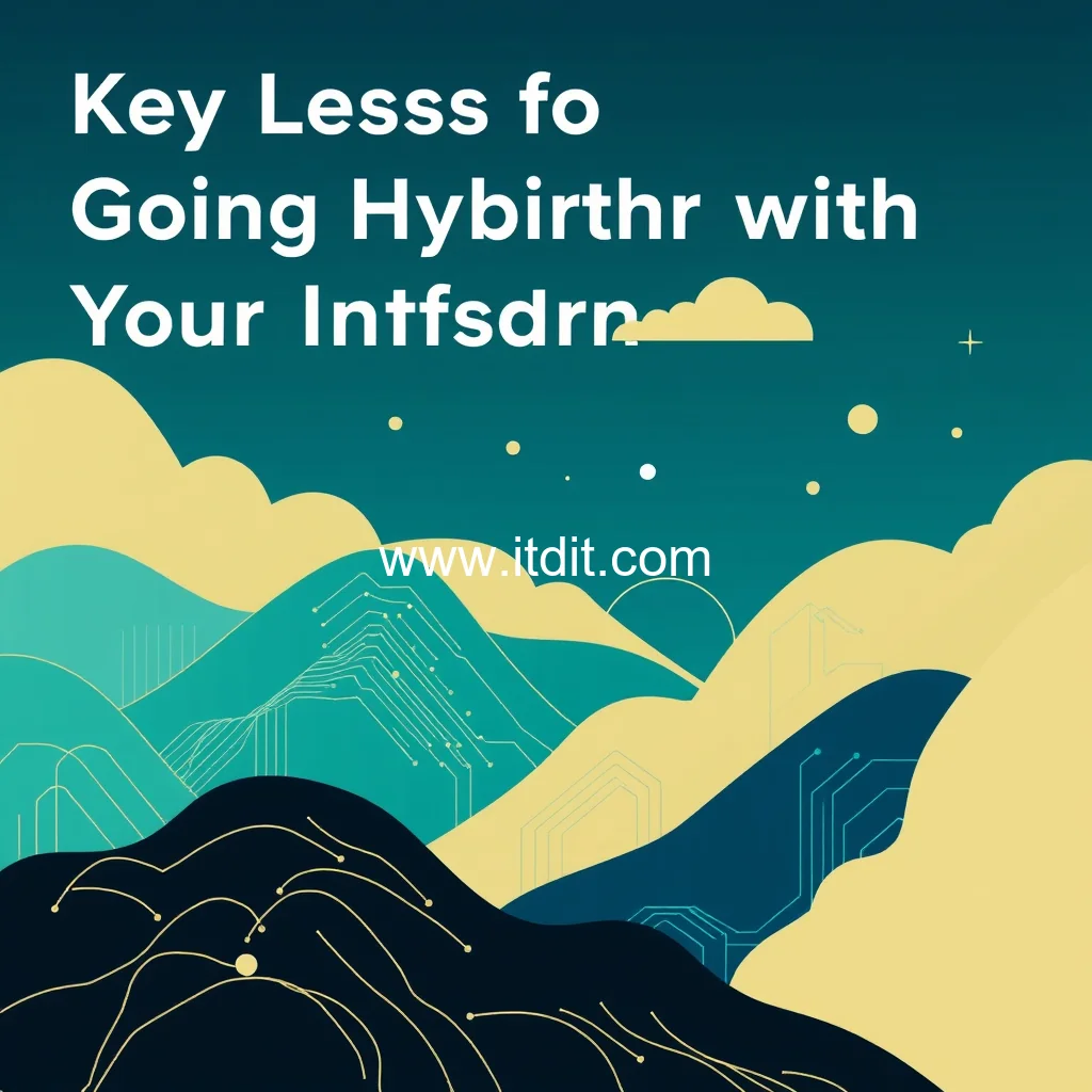 You are currently viewing Key Lessons for Going Hybrid with Your Digital Infrastructure