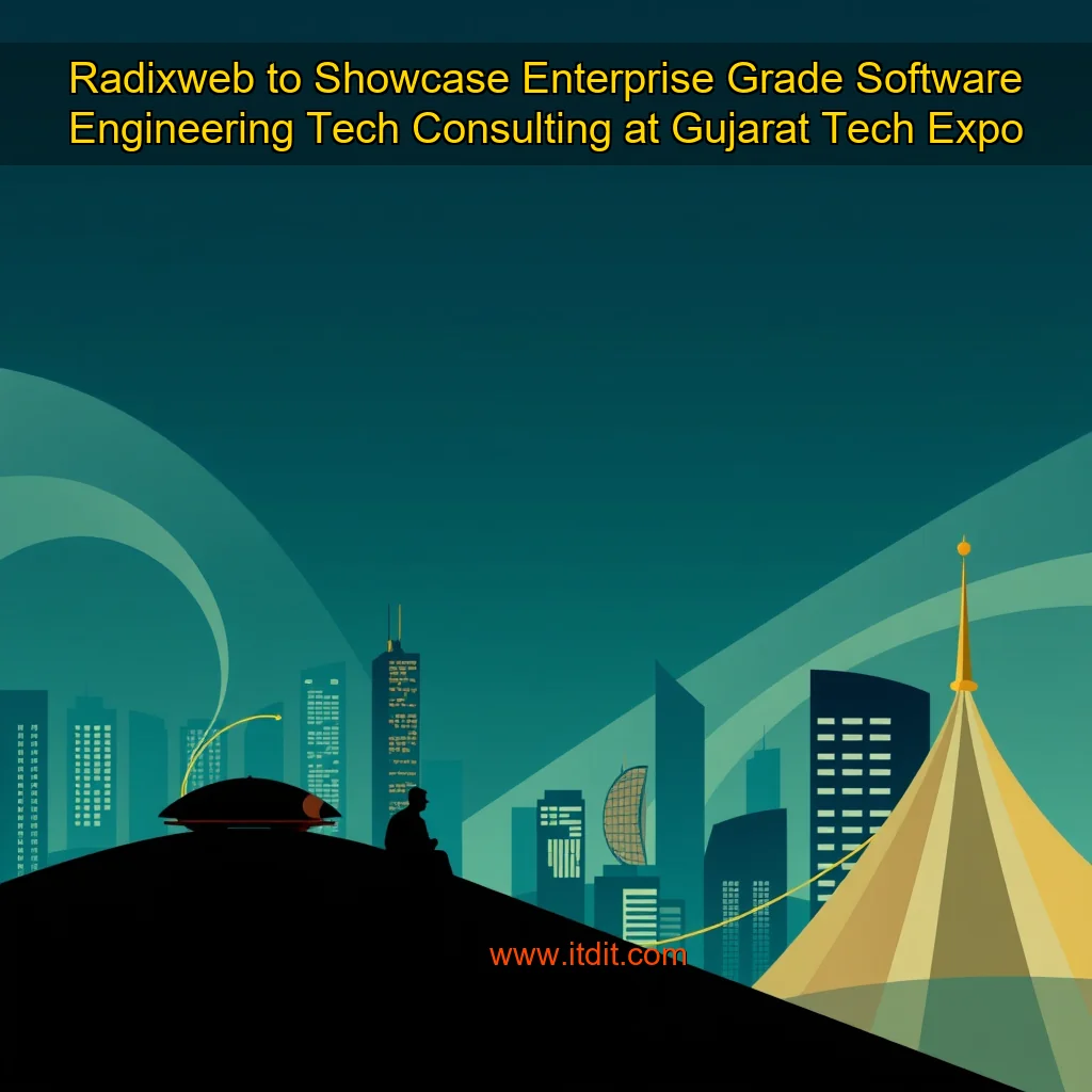 You are currently viewing Radixweb to Showcase Enterprise  Grade Software Engineering  Tech Consulting at Gujarat Tech Expo