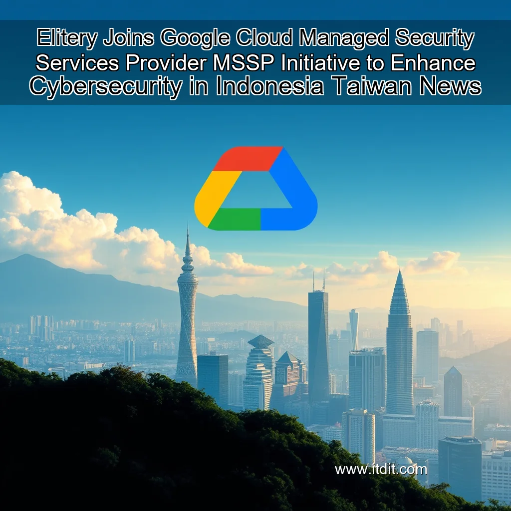 You are currently viewing Elitery Joins Google Cloud Managed Security Services Provider  MSSP  Initiative to Enhance Cybersecurity in Indonesia  Taiwan News