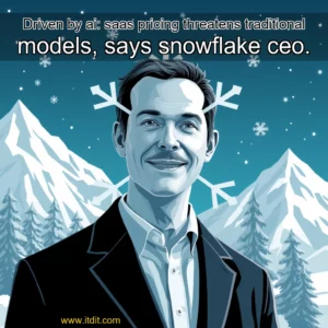 Read more about the article Driven by ai: saas pricing threatens traditional models, says snowflake ceo.