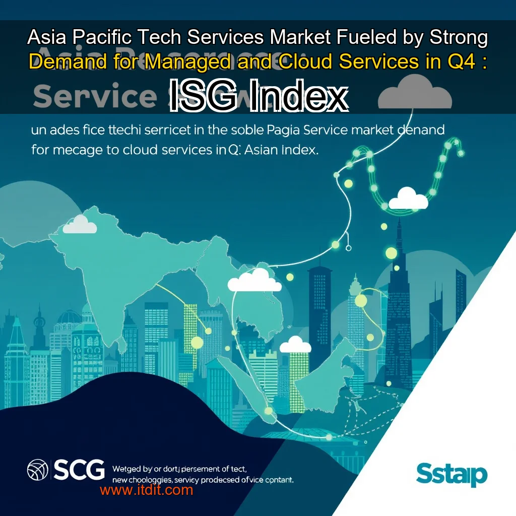You are currently viewing Asia Pacific Tech Services Market Fueled by Strong Demand for Managed and Cloud Services in Q4 : ISG Index