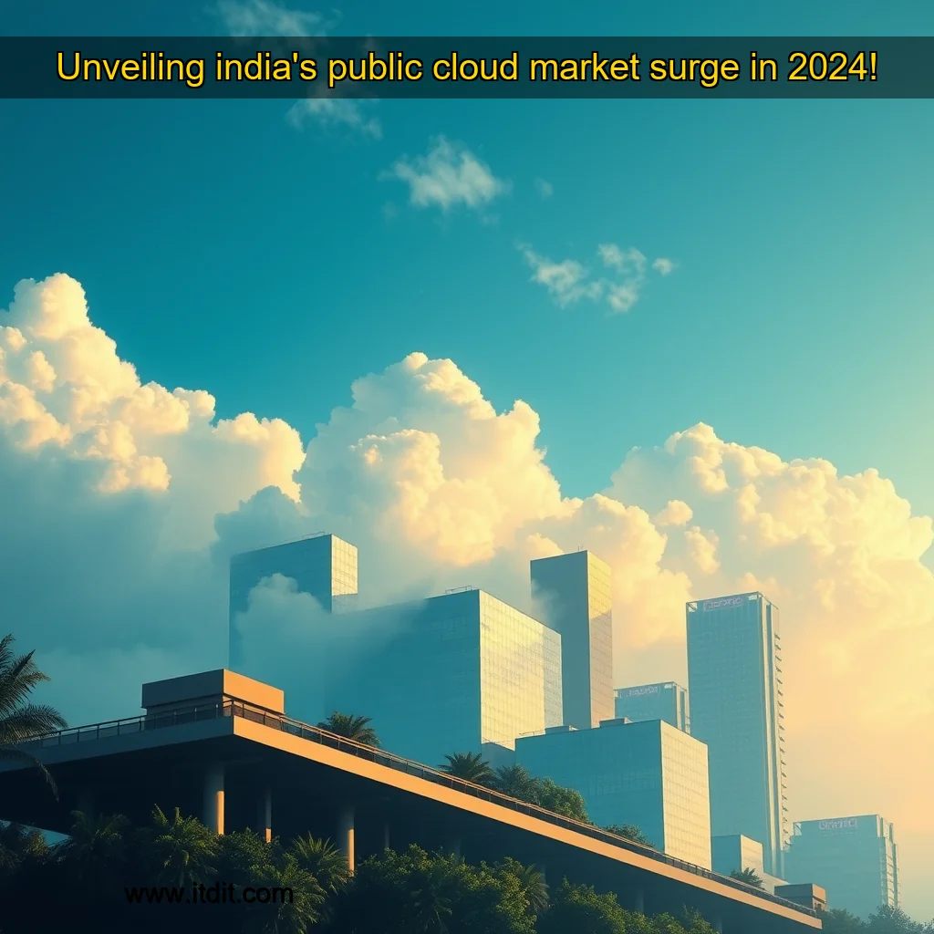 Read more about the article Unveiling india’s public cloud market surge in 2024!