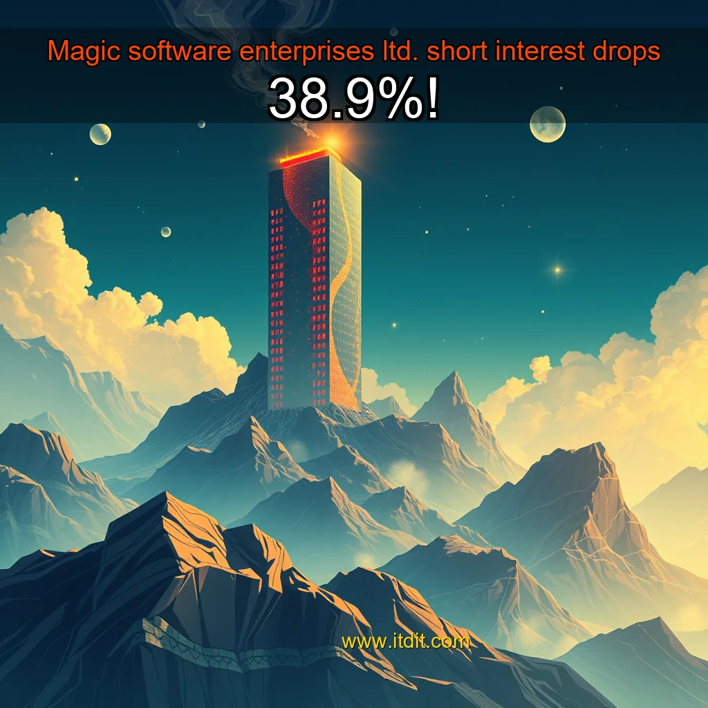 You are currently viewing Magic software enterprises ltd. short interest drops 38.9%!