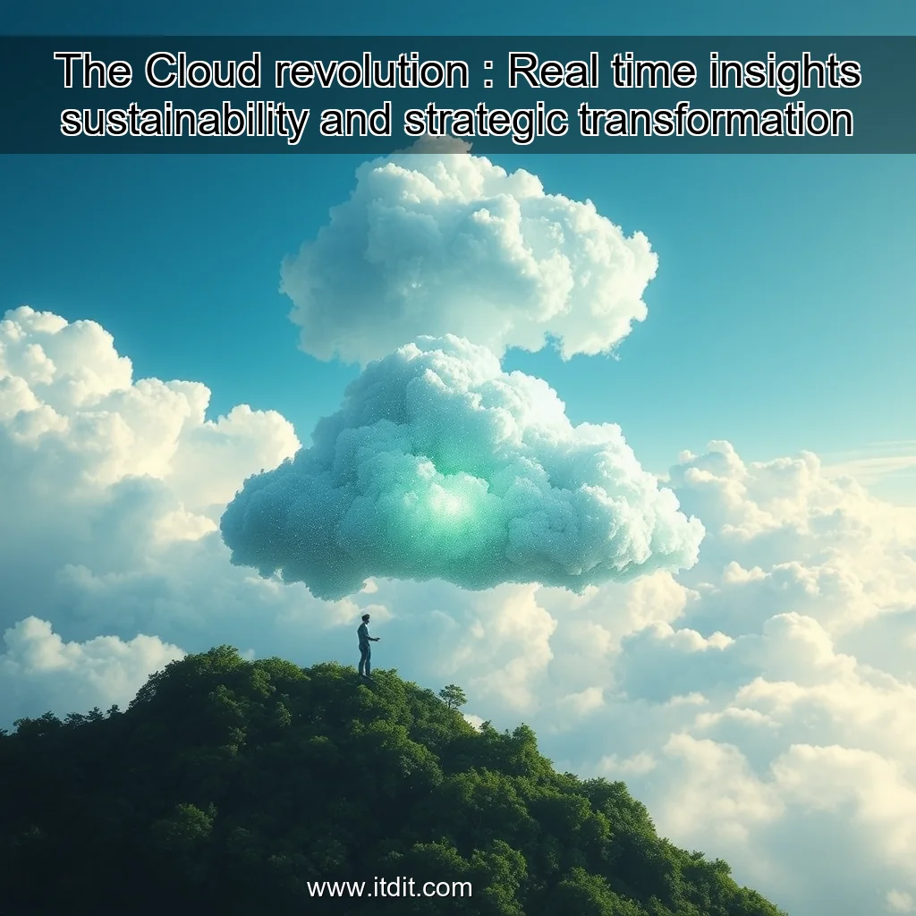 You are currently viewing The Cloud revolution : Real  time insights  sustainability and strategic transformation