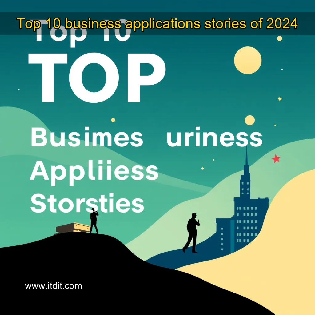 You are currently viewing Top 10 business applications stories of 2024