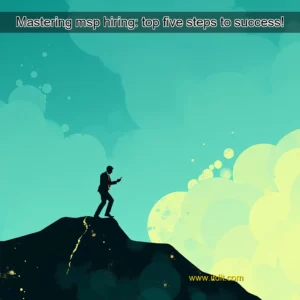 Read more about the article Mastering msp hiring: top five steps to success!