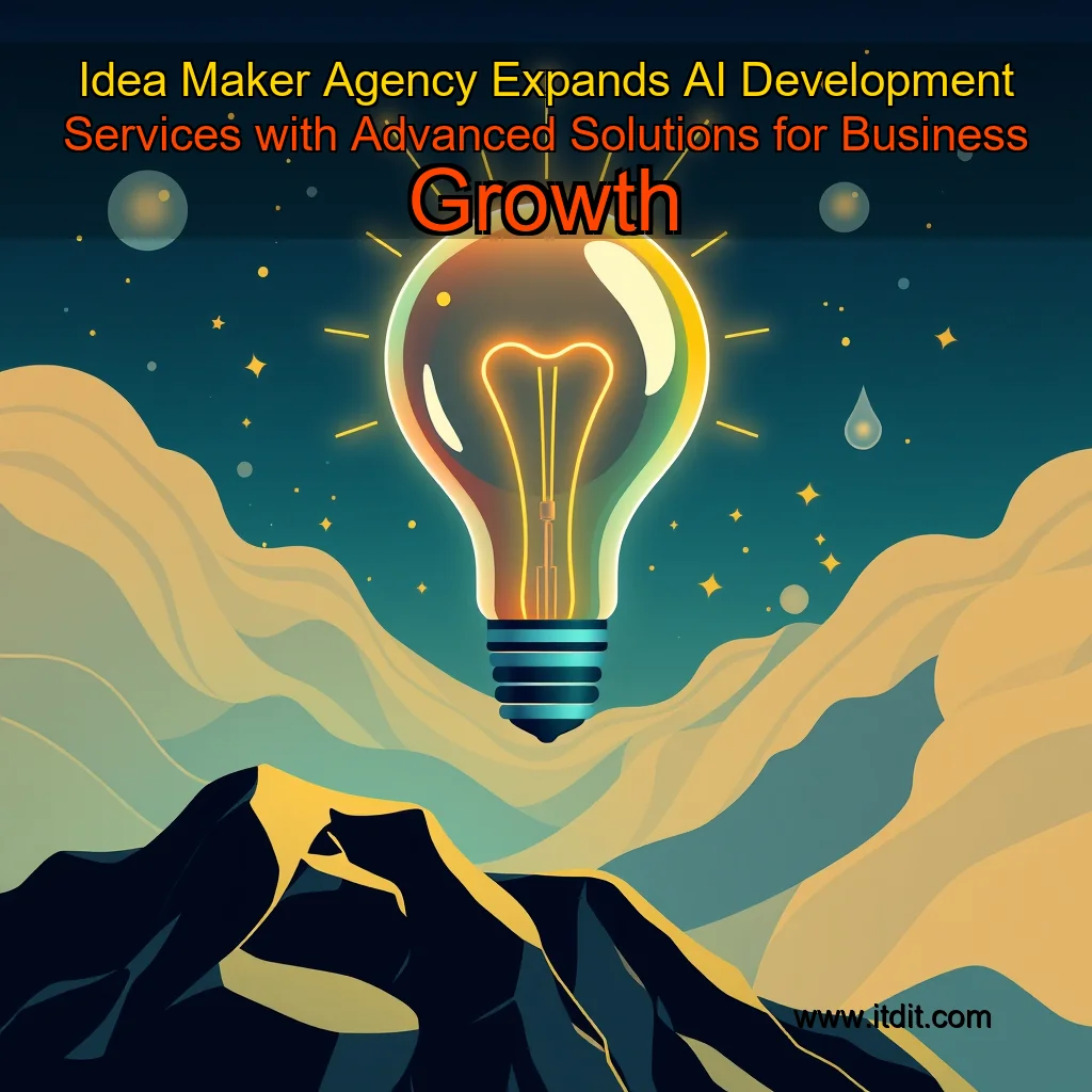 Read more about the article Idea Maker Agency Expands AI Development Services with Advanced Solutions for Business Growth