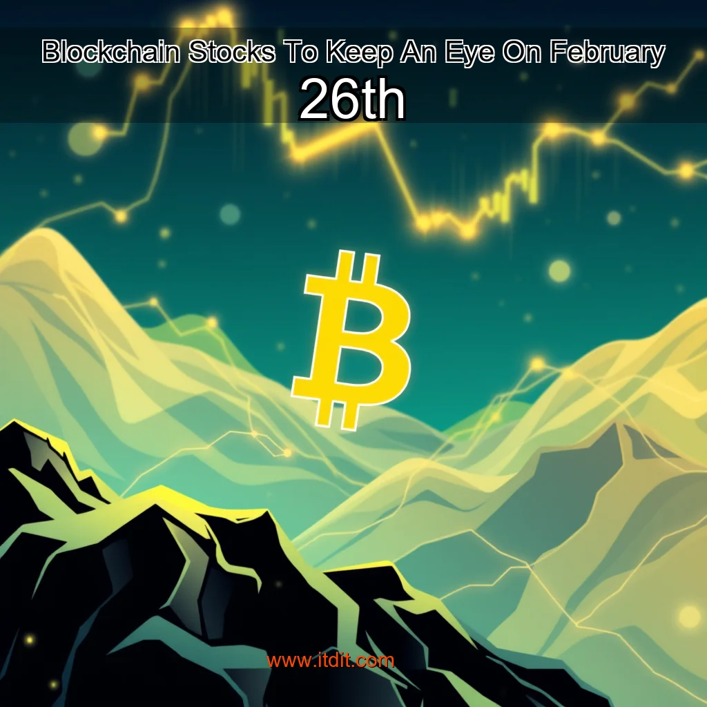 Read more about the article Blockchain Stocks To Keep An Eye On  February 26th