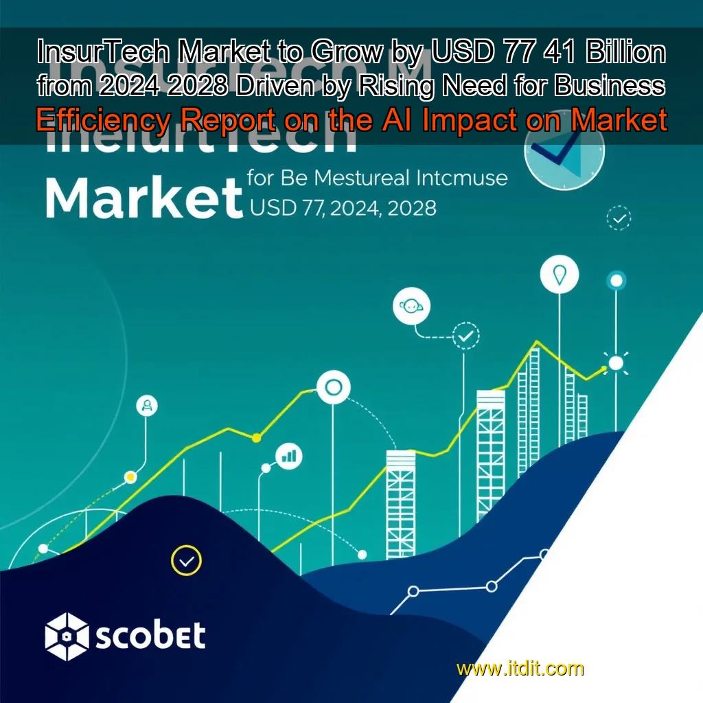 You are currently viewing InsurTech Market to Grow by USD 77  41 Billion from 2024  2028  Driven by Rising Need for Business Efficiency  Report on the AI Impact on Market Trends