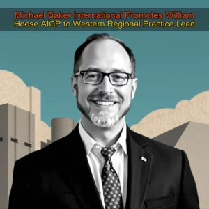 Read more about the article Michael Baker International Promotes William Hoose  AICP  to Western Regional Practice Lead