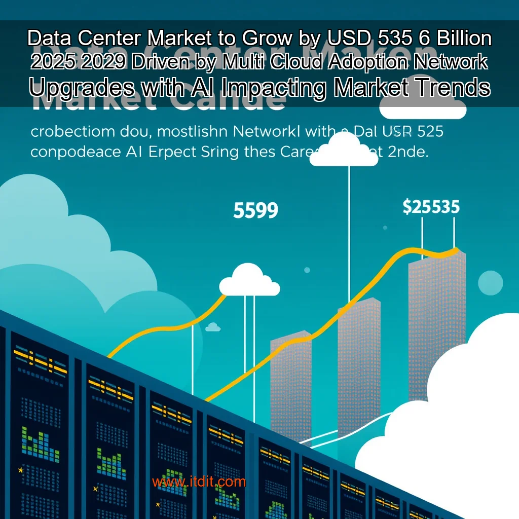 Read more about the article Data Center Market to Grow by USD 535  6 Billion  2025  2029  Driven by Multi  Cloud Adoption  Network Upgrades  with AI Impacting Market Trends