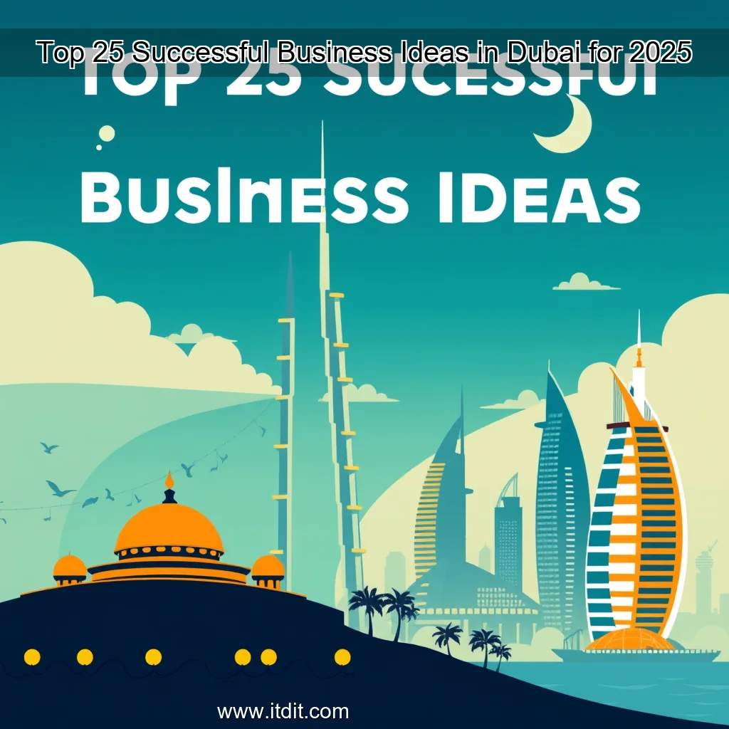 You are currently viewing Top 25 Successful Business Ideas in Dubai for 2025