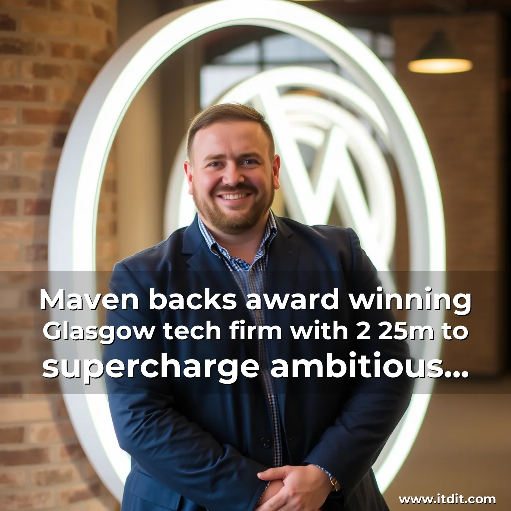 Read more about the article Maven backs award  winning Glasgow tech firm with 2  25m to supercharge ambitious expansion plans