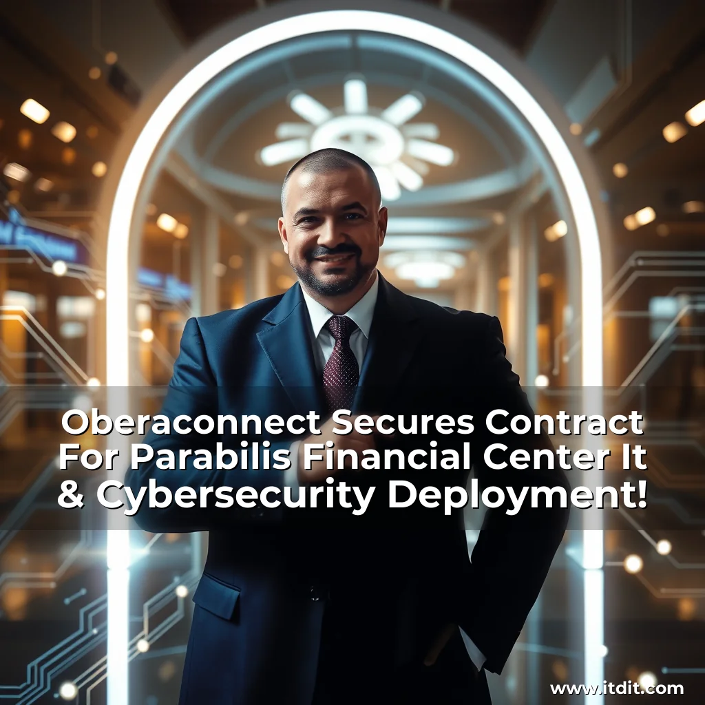 Read more about the article Oberaconnect Secures Contract For Parabilis Financial Center It & Cybersecurity Deployment!