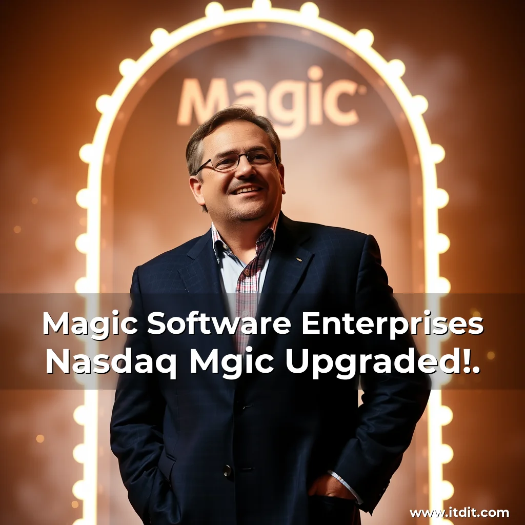 Read more about the article Magic Software Enterprises Nasdaq Mgic Upgraded!.