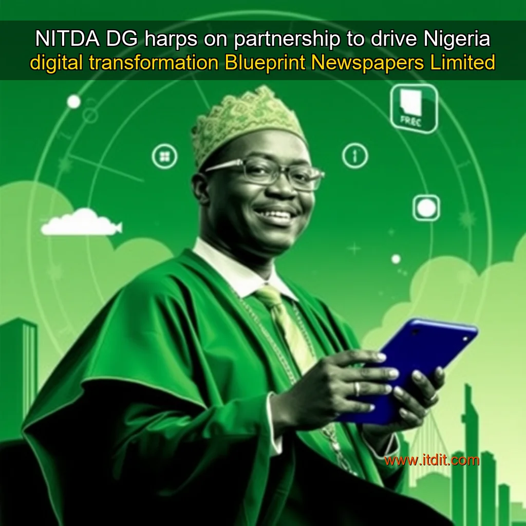 Read more about the article NITDA DG harps on partnership to drive Nigeria digital transformation  Blueprint Newspapers Limited