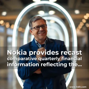 Read more about the article Nokia provides recast comparative quarterly financial information reflecting the transfer of Managed Services business from Cloud and Network Services to Mobile Networks