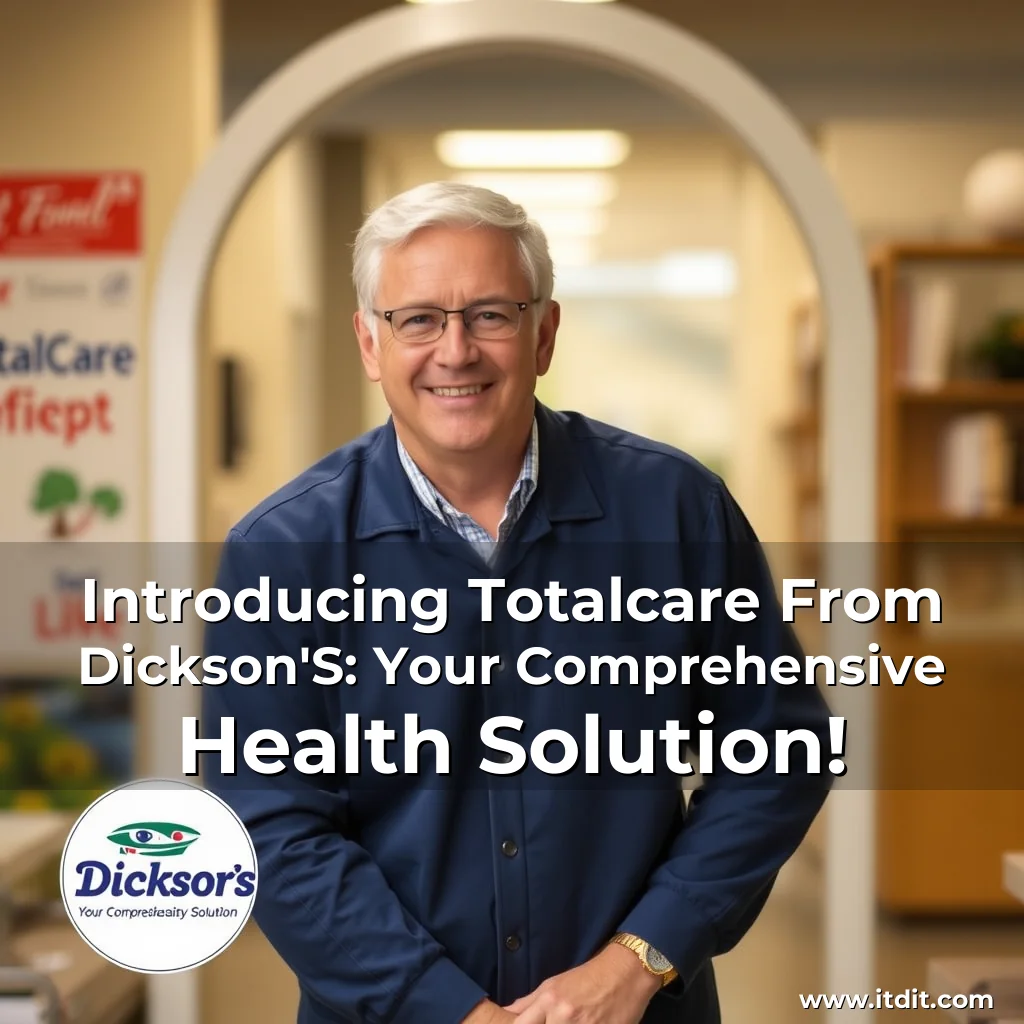 You are currently viewing Introducing Totalcare From Dickson’S: Your Comprehensive Health Solution!