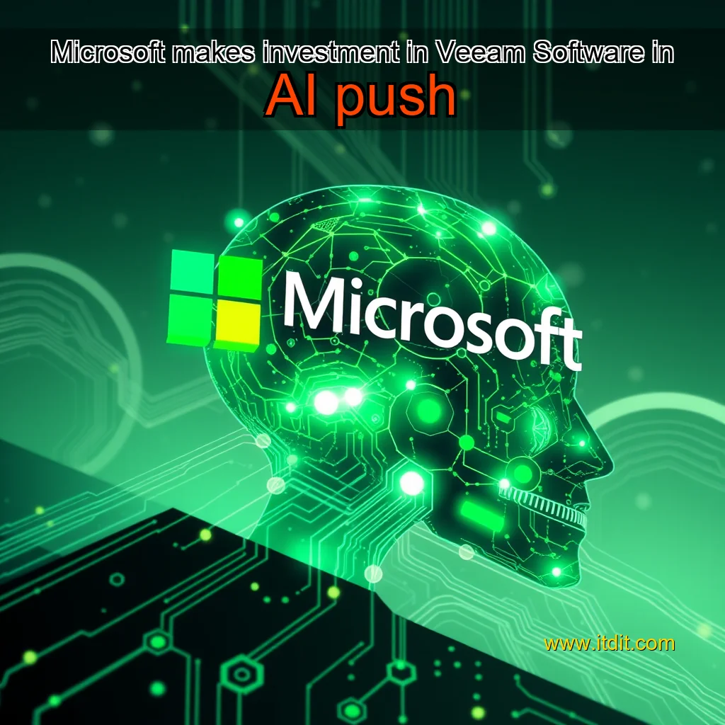 Read more about the article Microsoft makes investment in Veeam Software in AI push
