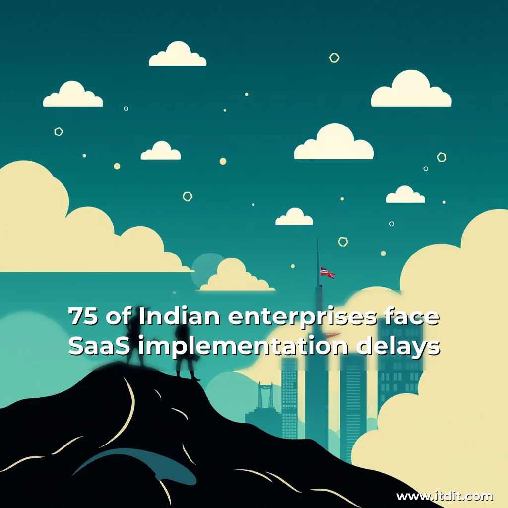 You are currently viewing 75  of Indian enterprises face SaaS implementation delays