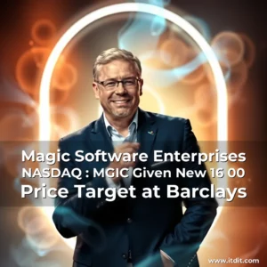 Read more about the article Magic Software Enterprises  NASDAQ : MGIC  Given New 16  00 Price Target at Barclays