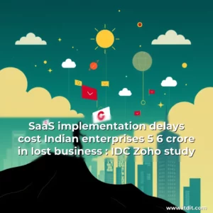 Read more about the article SaaS implementation delays cost Indian enterprises 5  6 crore in lost business : IDC  Zoho study