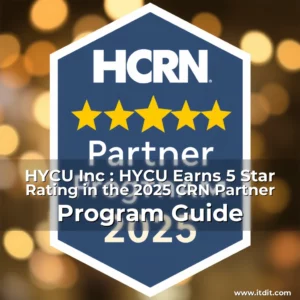 Read more about the article HYCU  Inc : HYCU Earns 5  Star Rating in the 2025 CRN Partner Program Guide