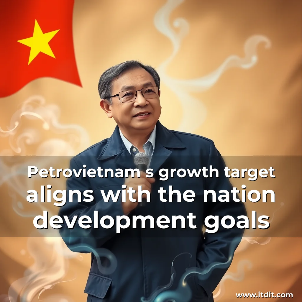 Read more about the article Petrovietnam s growth target aligns with the nation development goals