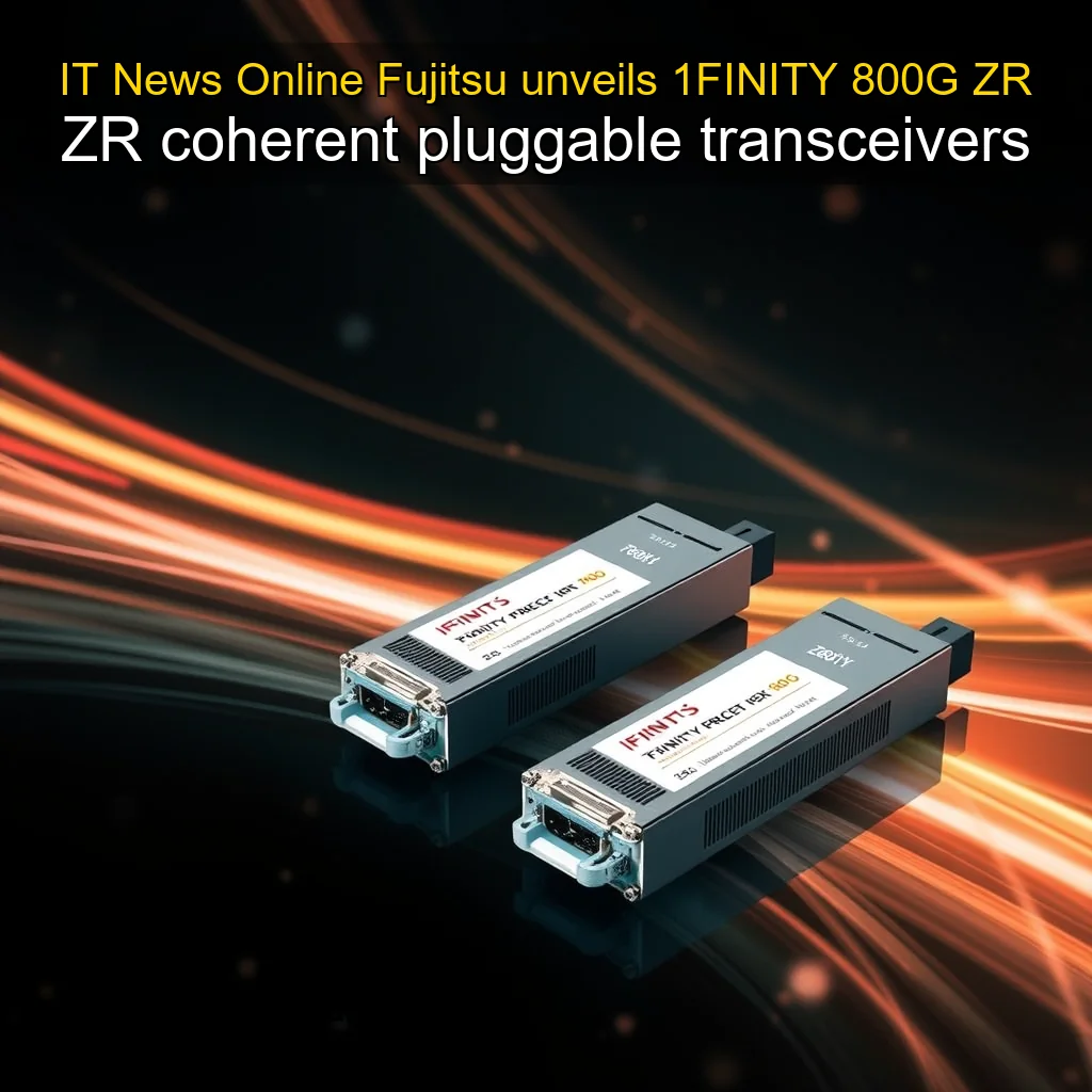 Read more about the article IT News Online  Fujitsu unveils 1FINITY 800G ZR  ZR coherent pluggable transceivers