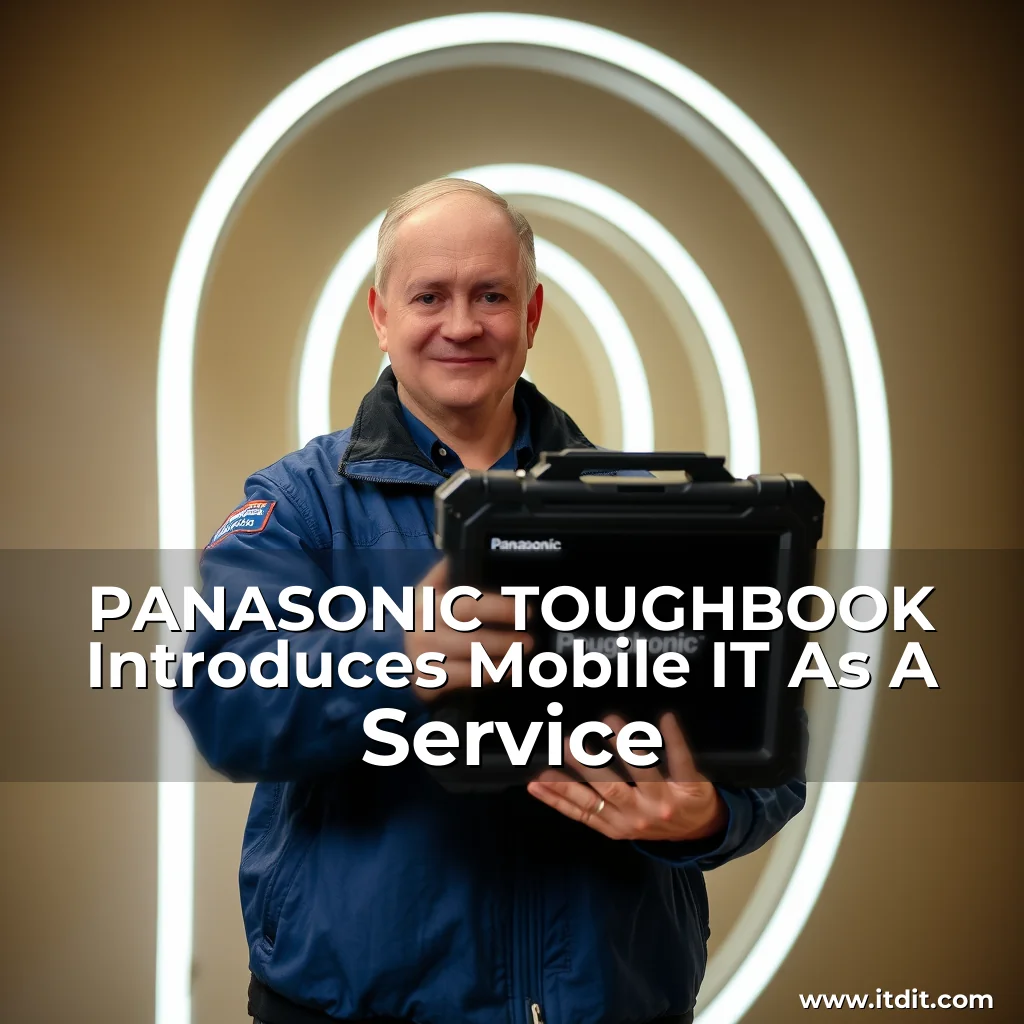 Read more about the article PANASONIC TOUGHBOOK Introduces Mobile  IT As  A  Service
