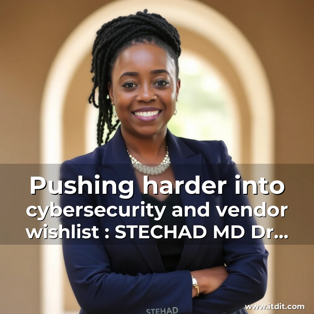 You are currently viewing Pushing harder into cybersecurity and vendor wishlist : STECHAD MD Dr Adaora Dagogo on 2025 goals