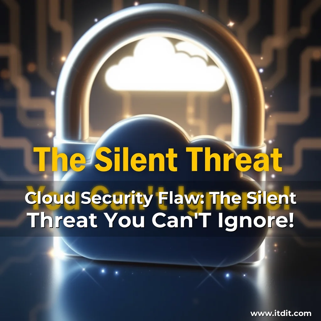 Read more about the article Cloud Security Flaw: The Silent Threat You Can’T Ignore!
