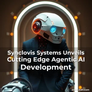 Artistic representation for Synclovis Systems Unveils Cutting Edge Agentic AI Development