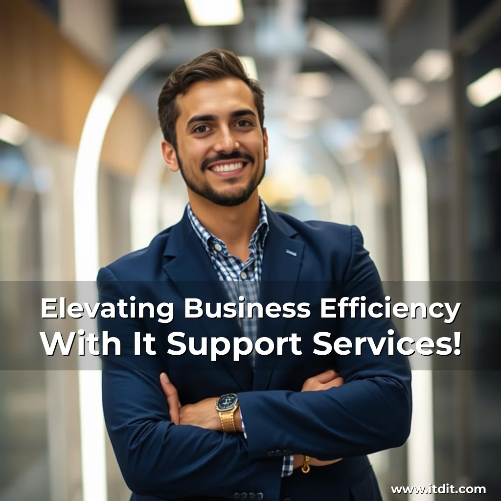 Read more about the article Elevating Business Efficiency With It Support Services!
