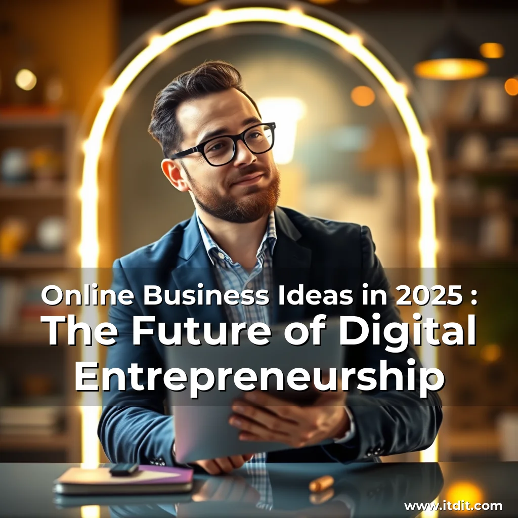 Read more about the article Online Business Ideas in 2025 : The Future of Digital Entrepreneurship