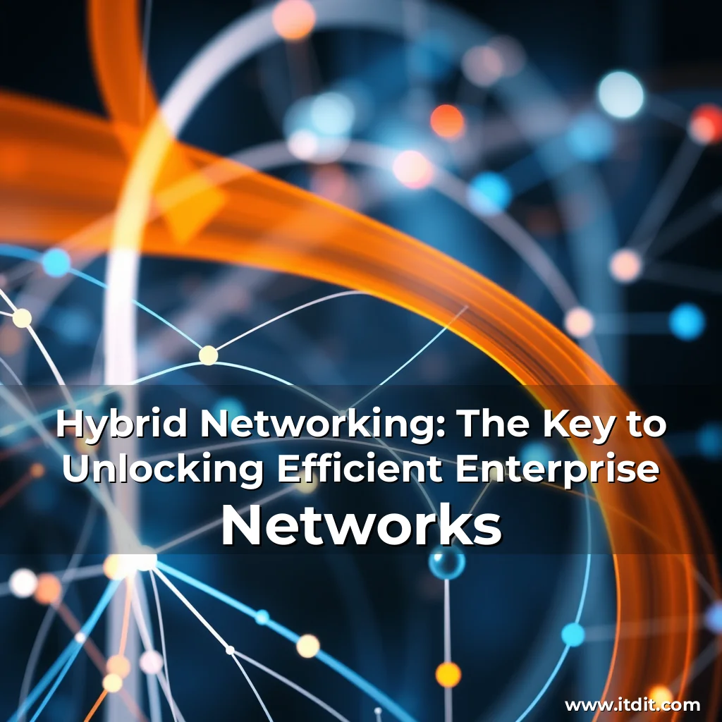 You are currently viewing Hybrid Networking: The Key to Unlocking Efficient Enterprise Networks