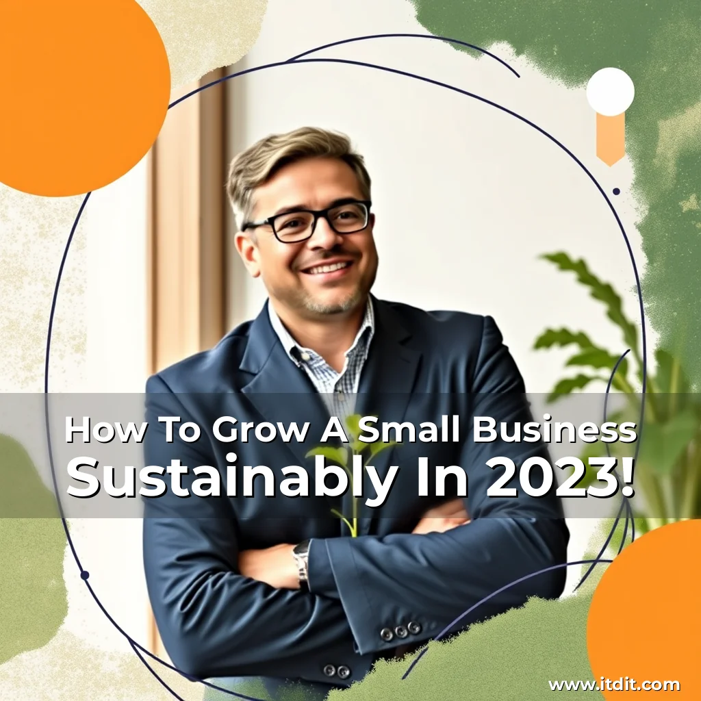 Read more about the article How To Grow A Small Business Sustainably In 2023!