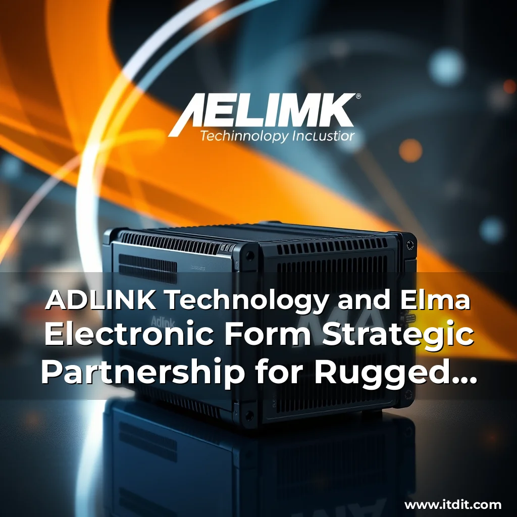 Read more about the article ADLINK Technology and Elma Electronic Form Strategic Partnership for Rugged Computing Solutions