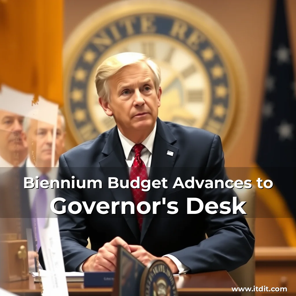 Read more about the article Biennium Budget Advances to Governor’s Desk