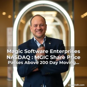 Read more about the article Magic Software Enterprises  NASDAQ : MGIC  Share Price Passes Above 200 Day Moving Average  Should You Sell