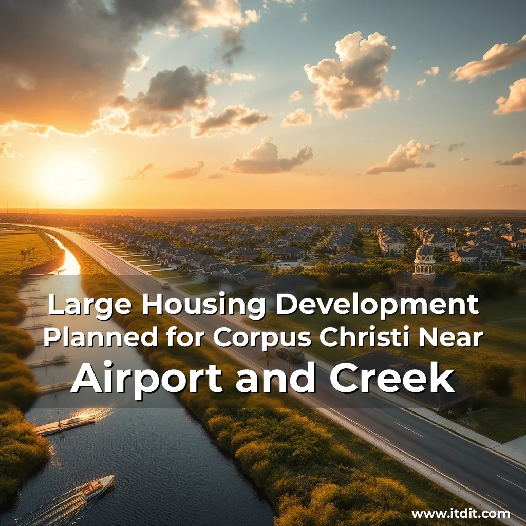 Read more about the article Large Housing Development Planned for Corpus Christi Near Airport and Creek