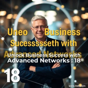 Artistic representation for Unlock Business Success with Advanced Networks : 18