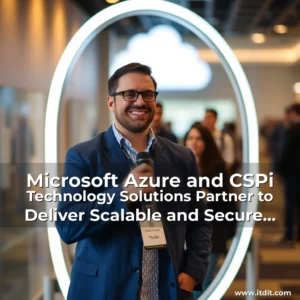 Artistic representation for Microsoft Azure and CSPi Technology Solutions Partner to Deliver Scalable and Secure Cloud Solutions