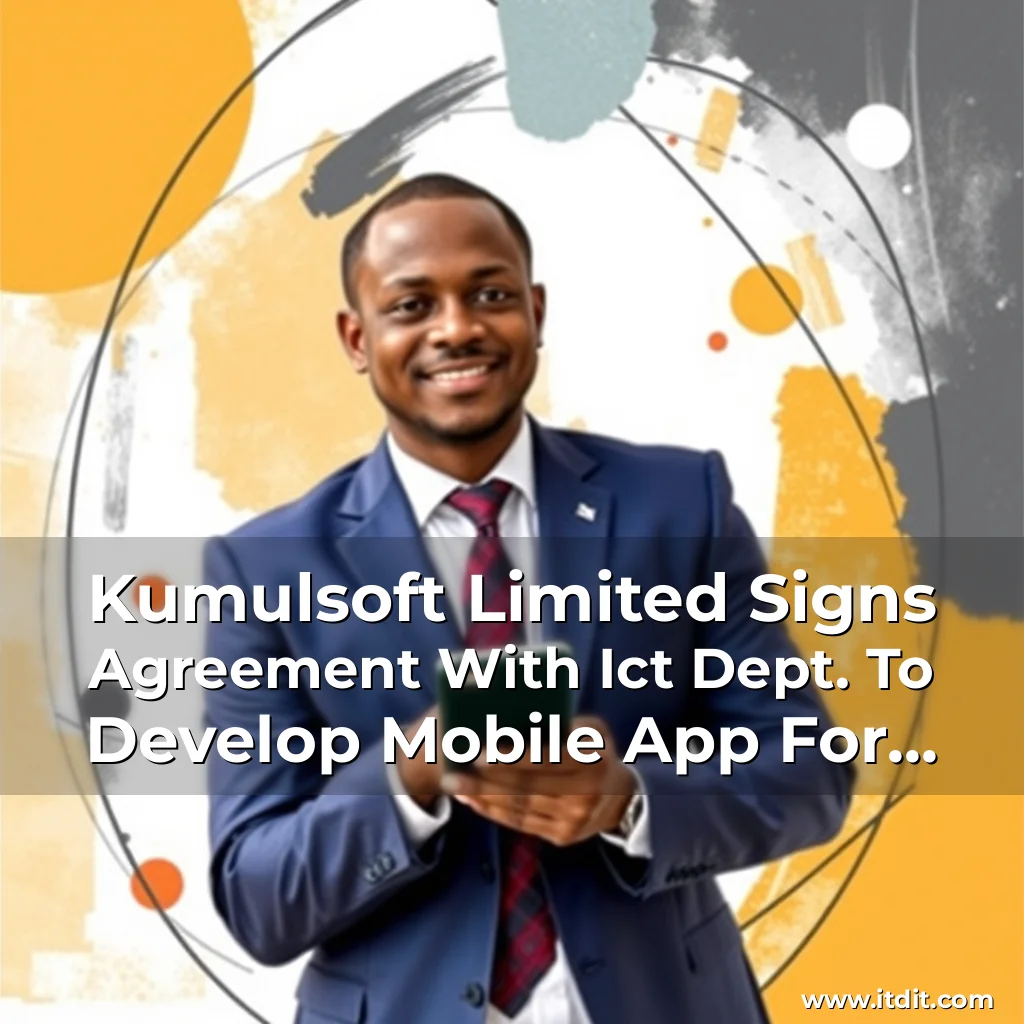 Read more about the article Kumulsoft Limited Signs Agreement With Ict Dept. To Develop Mobile App For Ghanaian Students.