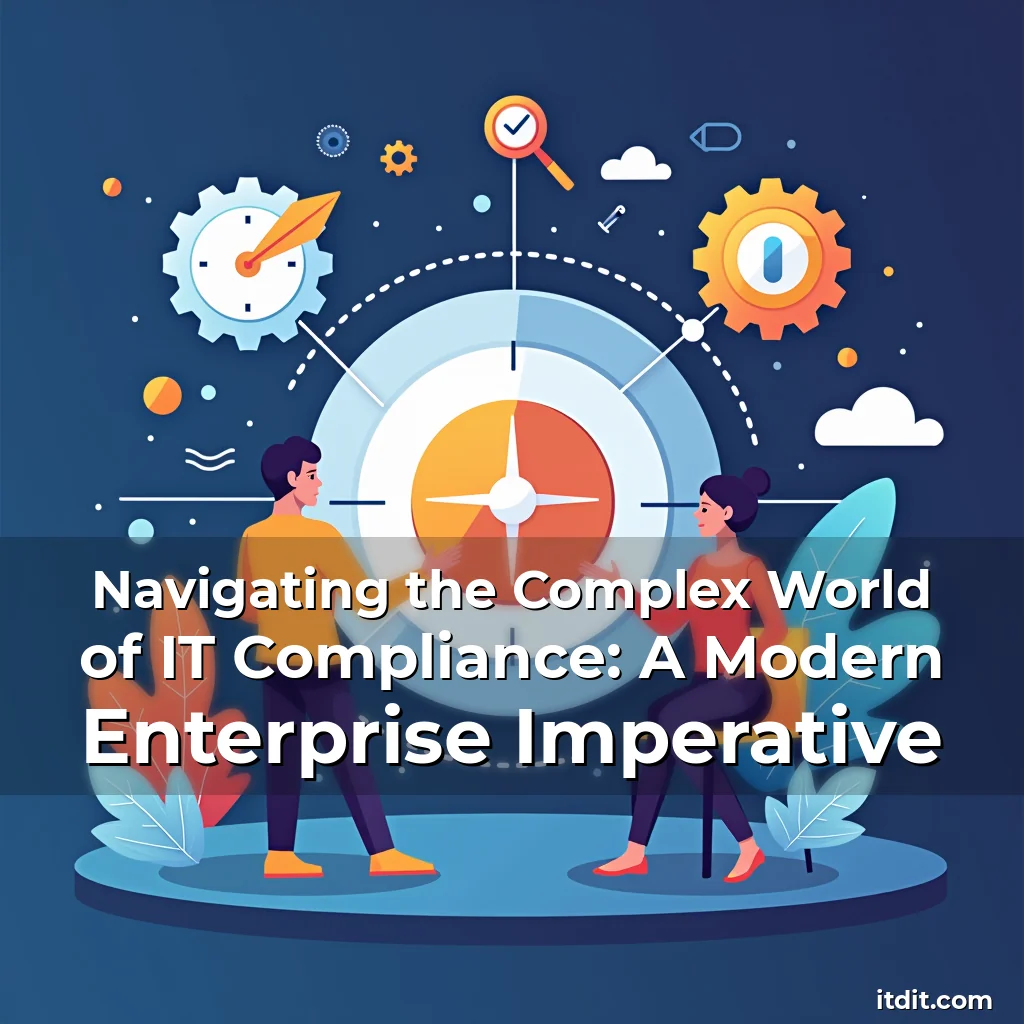 Read more about the article Navigating the Complex World of IT Compliance: A Modern Enterprise Imperative