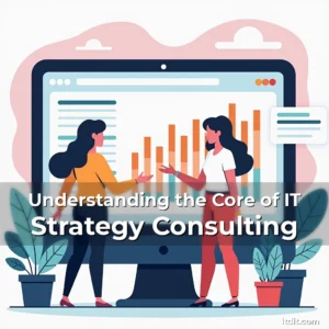 Artistic representation for Understanding the Core of IT Strategy Consulting