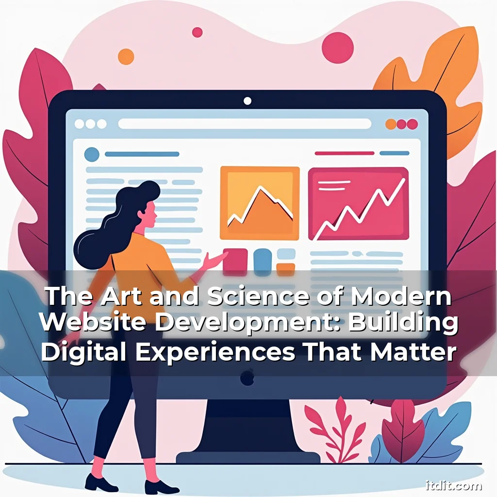 Read more about the article The Art and Science of Modern Website Development: Building Digital Experiences That Matter